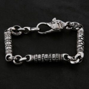 Geo-004 - Sterling Silver Bracelet