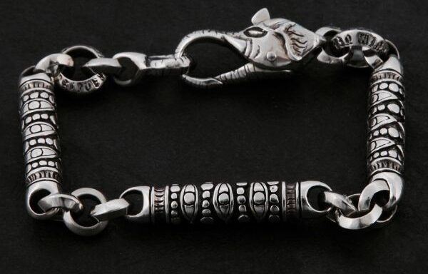 Geo-004 – Sterling Silver Bracelet