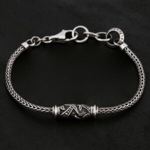 Geo-003 - Sterling Silver Bracelet