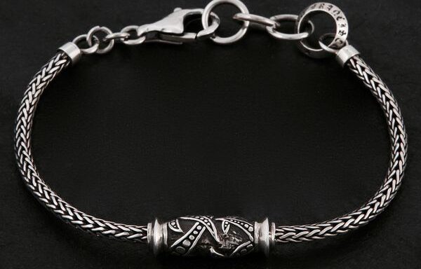 Geo-003 – Sterling Silver Bracelet