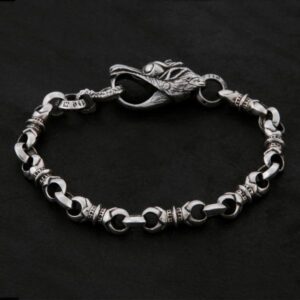 Geo-007 - Sterling Silver Bracelet