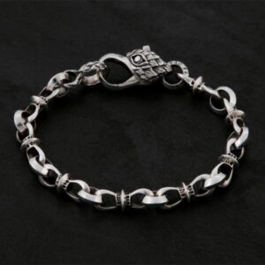 Geo-008 - Sterling Silver Bracelet