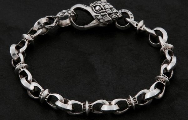 Geo-008 – Sterling Silver Bracelet