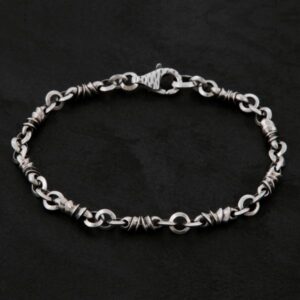 Geo-010 - Sterling Silver Bracelet