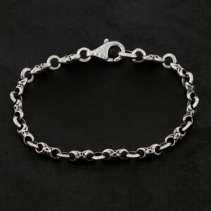 Geo-012 - Sterling Silver Bracelet