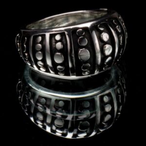 Geo 3 - Sterling Silver Ring
