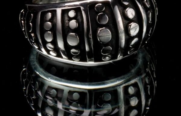 Geo 3 – Sterling Silver Ring