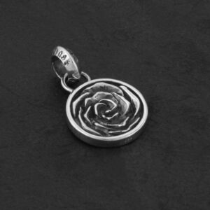 Rose - Sterling Silver Pendant