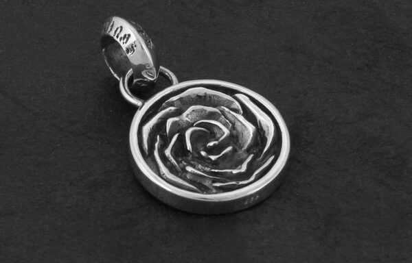 Rose – Sterling Silver Pendant