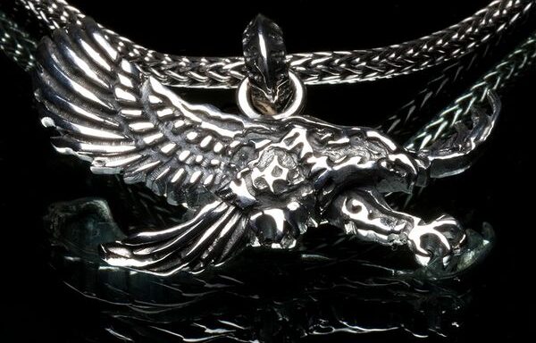 Eagle – Sterling Silver Pendant