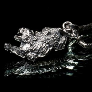 Tiger - Sterling Silver Pendant