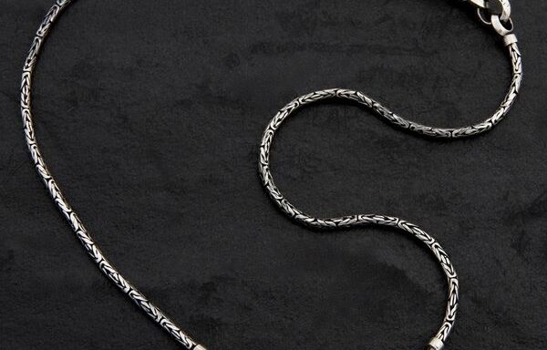 Skull and Wings – Sterling Silver Necklace