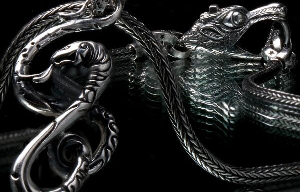 Snake – Sterling Silver Necklace