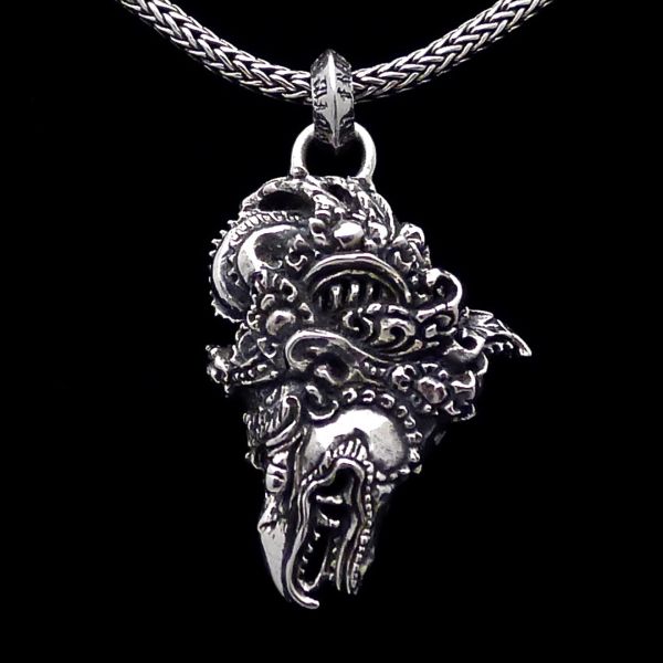 Garuda Head - Sterling Silver Pendant