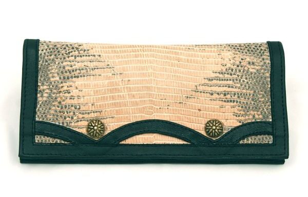 Lizard – Leather Wallet – 2B