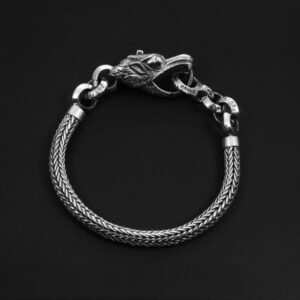 Dragon - Sterling Silver Bracelet