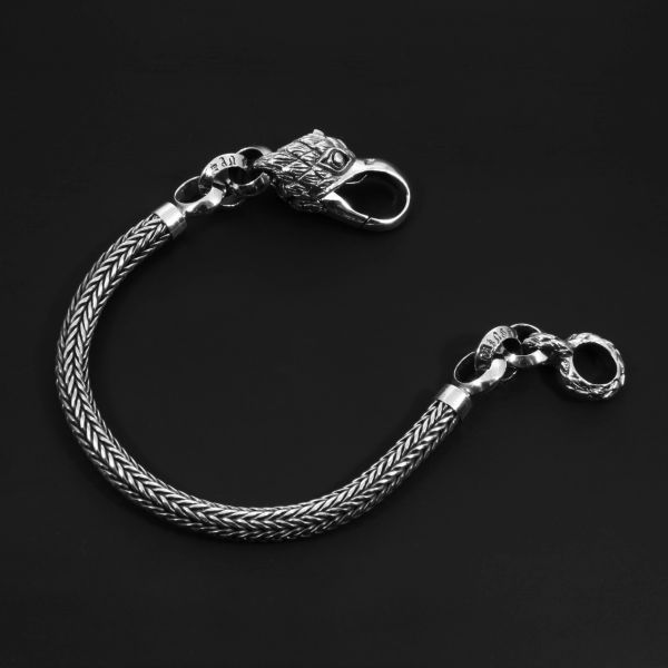 Dragon - Sterling Silver Bracelet