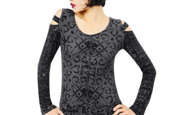 Hannah Top Long Sleeves – Black Dragon