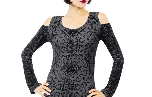 Isabelle Top Long Sleeves – Black Dragon