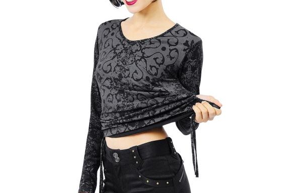 Katya Top Long Sleeves – Black Dragon