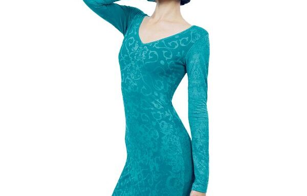 Dress 05 – Blue Dragon Long Sleeve Dress