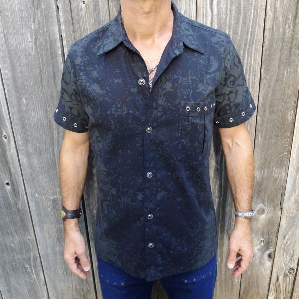Ceremonial Dragon - Short Sleeve Shirts - Black - Image 3