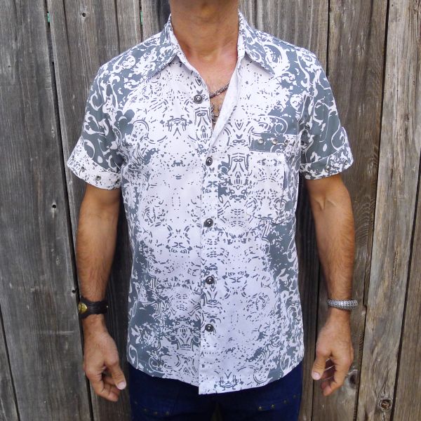 Ceremonial Dragon - Short Sleeve Shirts - White - Image 3