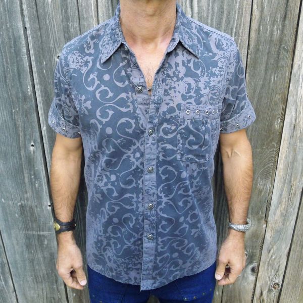 Ceremonial Dragon - Short Sleeve Shirts - Grey
