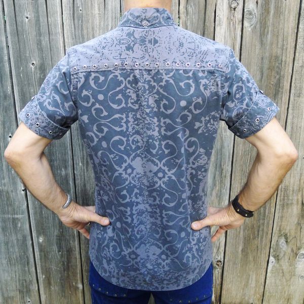 Ceremonial Dragon - Short Sleeve Shirts - Grey - Image 3