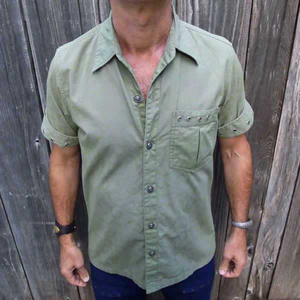 Ceremonial Dragon - Short Sleeve Shirts - Green - Image 3