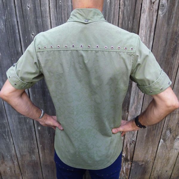 Ceremonial Dragon - Short Sleeve Shirts - Green