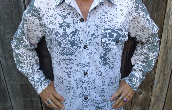 Ceremonial Dragon – Long Sleeve Shirt – White