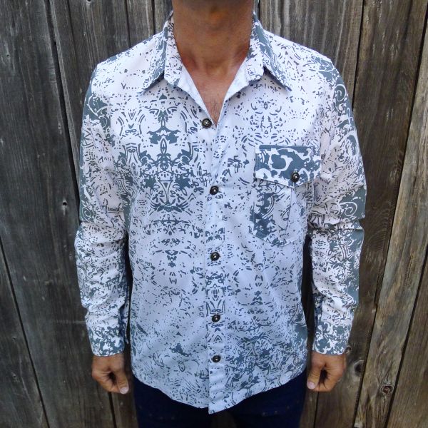 Ceremonial Dragon - Long Sleeve Shirt - White - Image 3