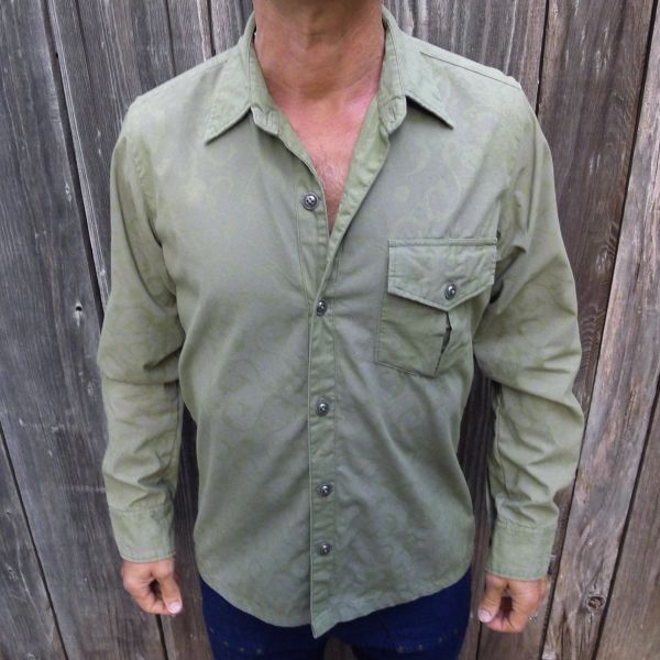 Ceremonial Dragon - Long Sleeve Shirt - Green - Image 3