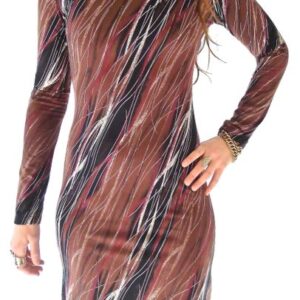 Dress 05 - Forest Rain Long Sleeve Dress