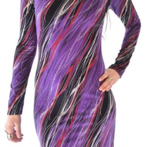 Dress 05 - Purple Rain Long Sleeve Dress