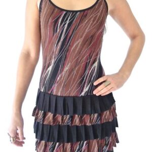 Dress 08 - Forest Rain Ruffle Dress