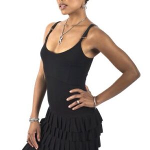 Dress 08 - Onyx Ruffle Dress
