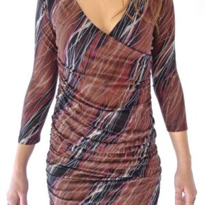 Dress 12 - Forest Rain Ruched Bodice Mini Dress